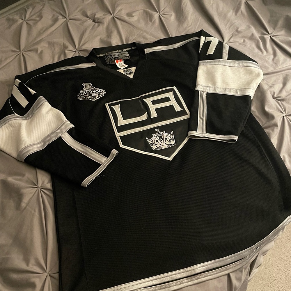 NHL Black and Silver Jersey